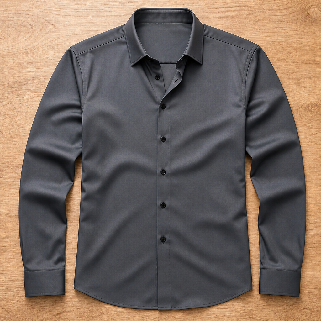 VeroLine Men’s Long Sleeve Shirt — Dress Sharp, Feel Cool, Own Every Moment - Souliia