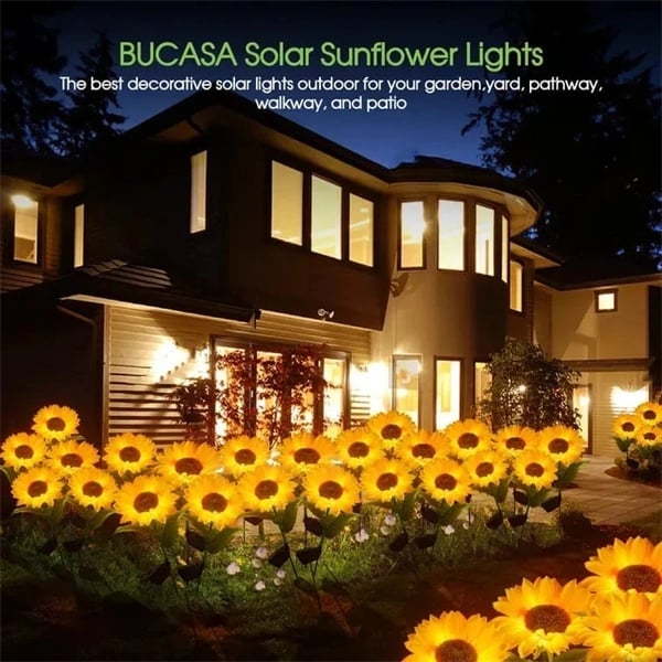 RamaraSun Girasoli solari — Illumina le tue notti con l'incanto del giardino, senza sforzo - Souliia