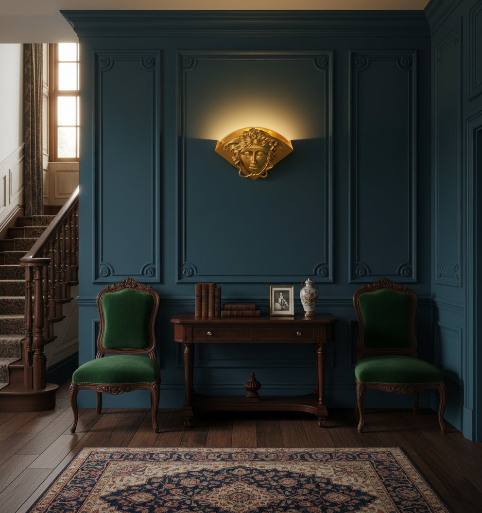 Sphinx Brass Wall Lamp | Souliia