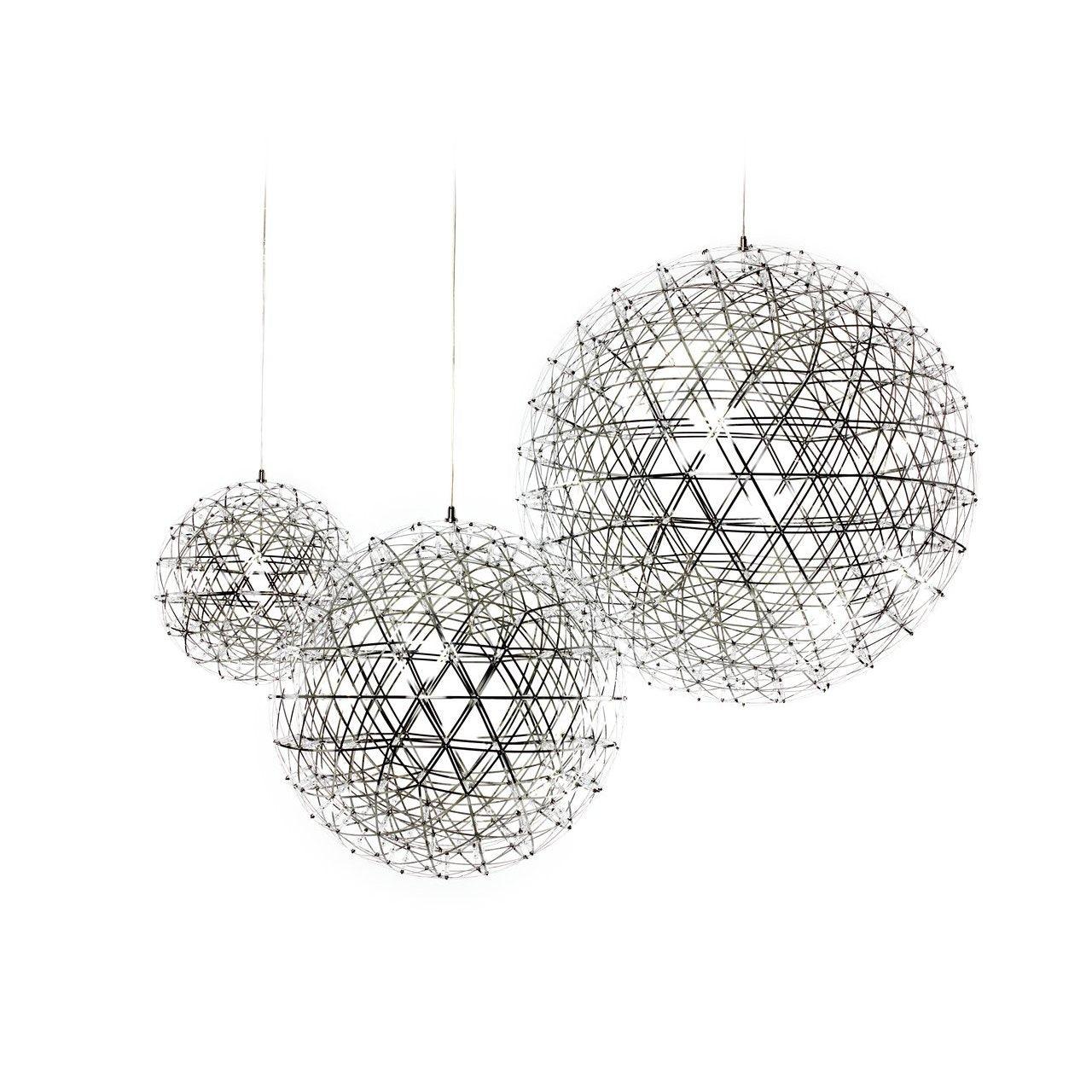 Silver Spark Ball Pendant Light | Souliia