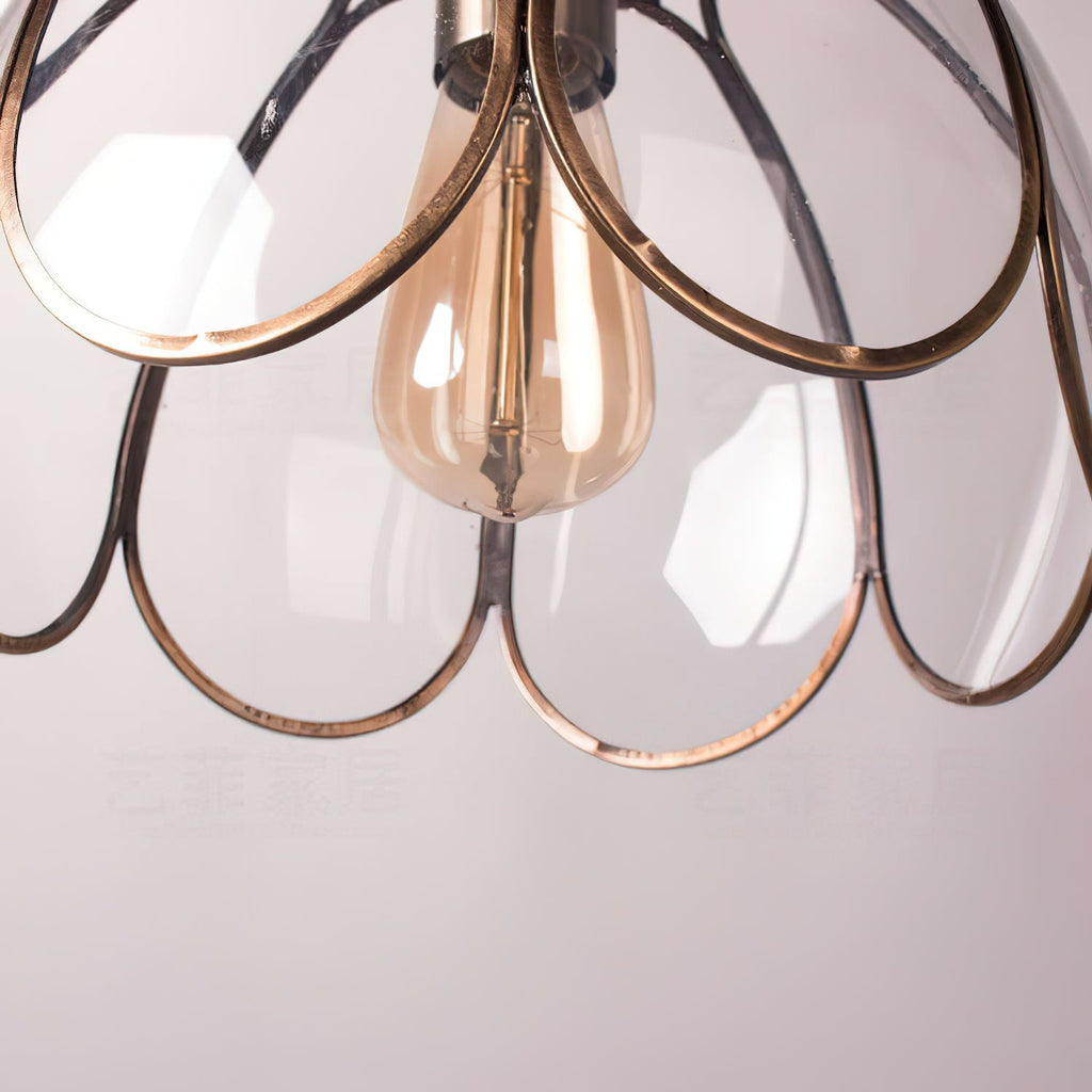 Retro Lotus Pendant Lamp | Souliia