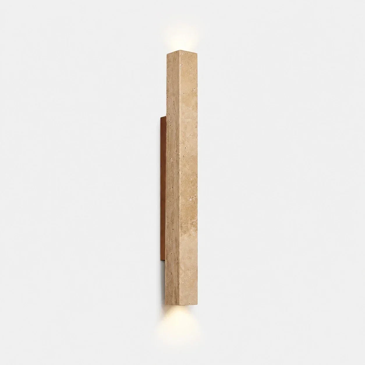 Stone Linear Wall Sconce, Up Down Wall Light for Hallway, Vanity, Bedroom and Stairway | Souliia