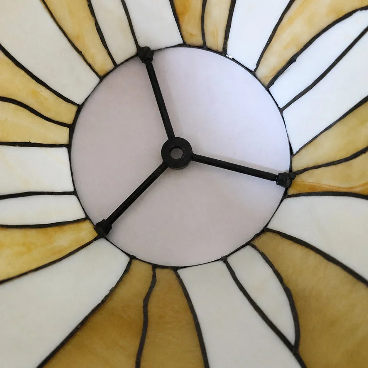 Tiffany-Style Stained Glass Horse Table Lamp | Souliia