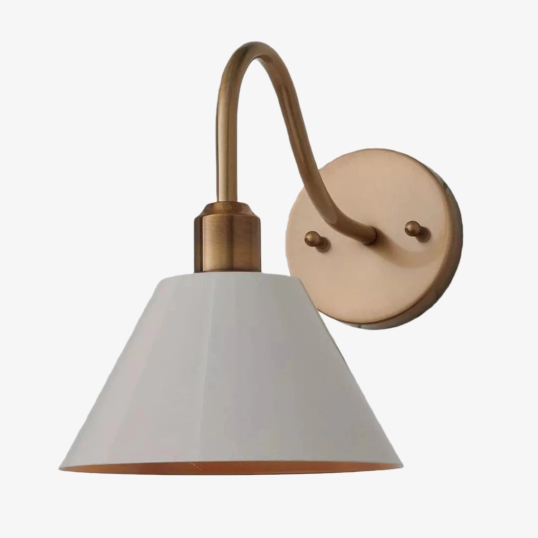 Narix Konische moderne Metall-Wandleuchte für Flure und Schlafzimmer | Souliia