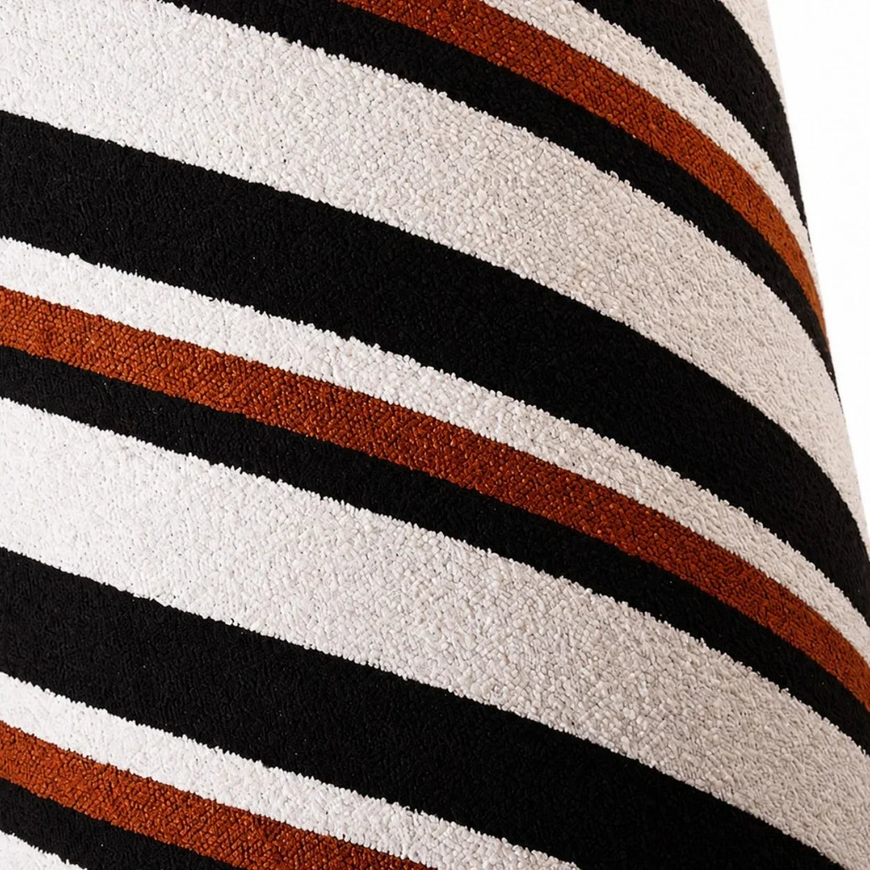 Striped Fabric Floor Lamp | Souliia