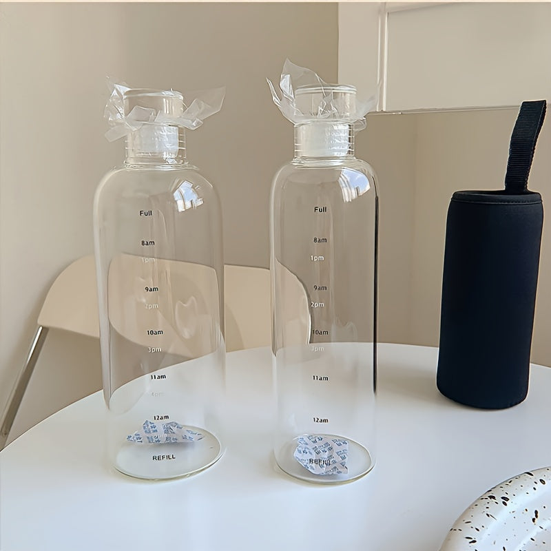 Láhev na vodu s časovými značkami 500/700 ml - Souliia