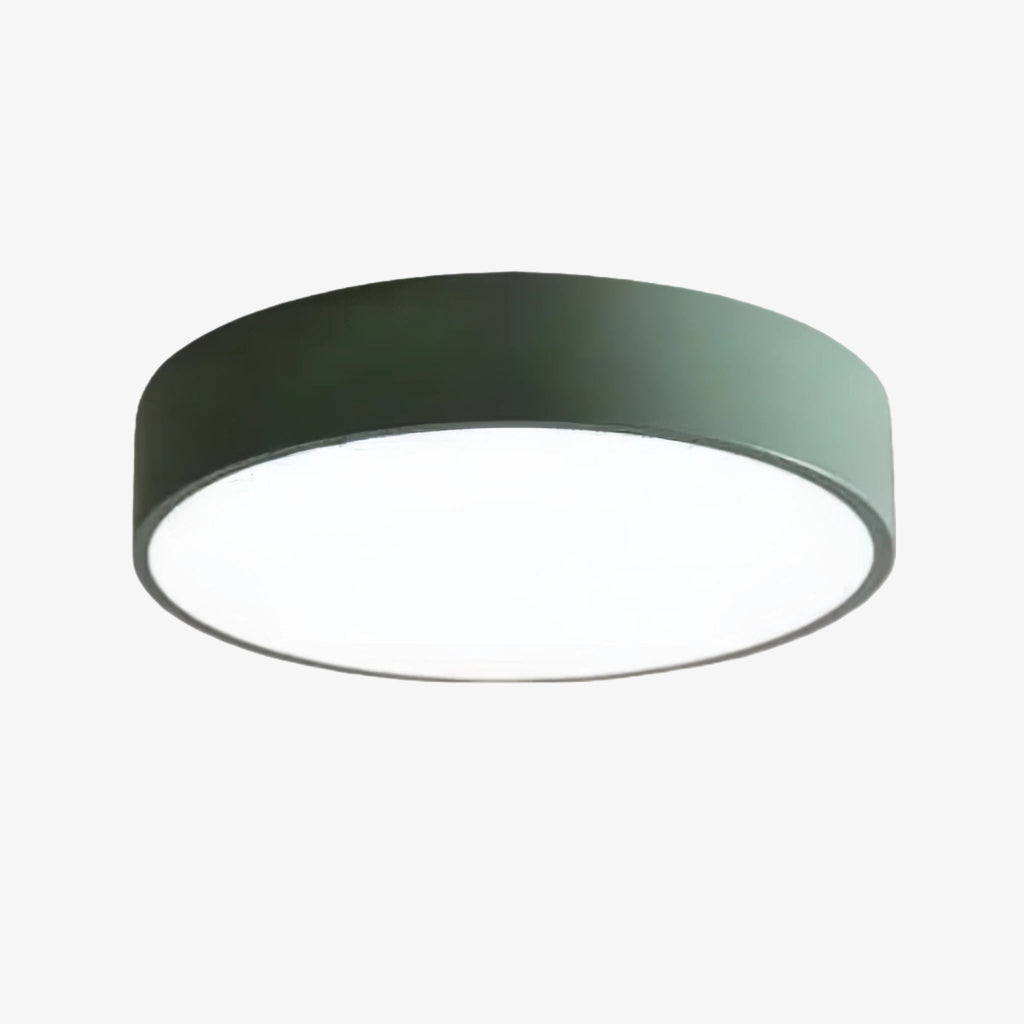 Rondi Minimalist Round LED Ceiling Light - Circular Iron Design for Living Room and Bedroom | Souliia