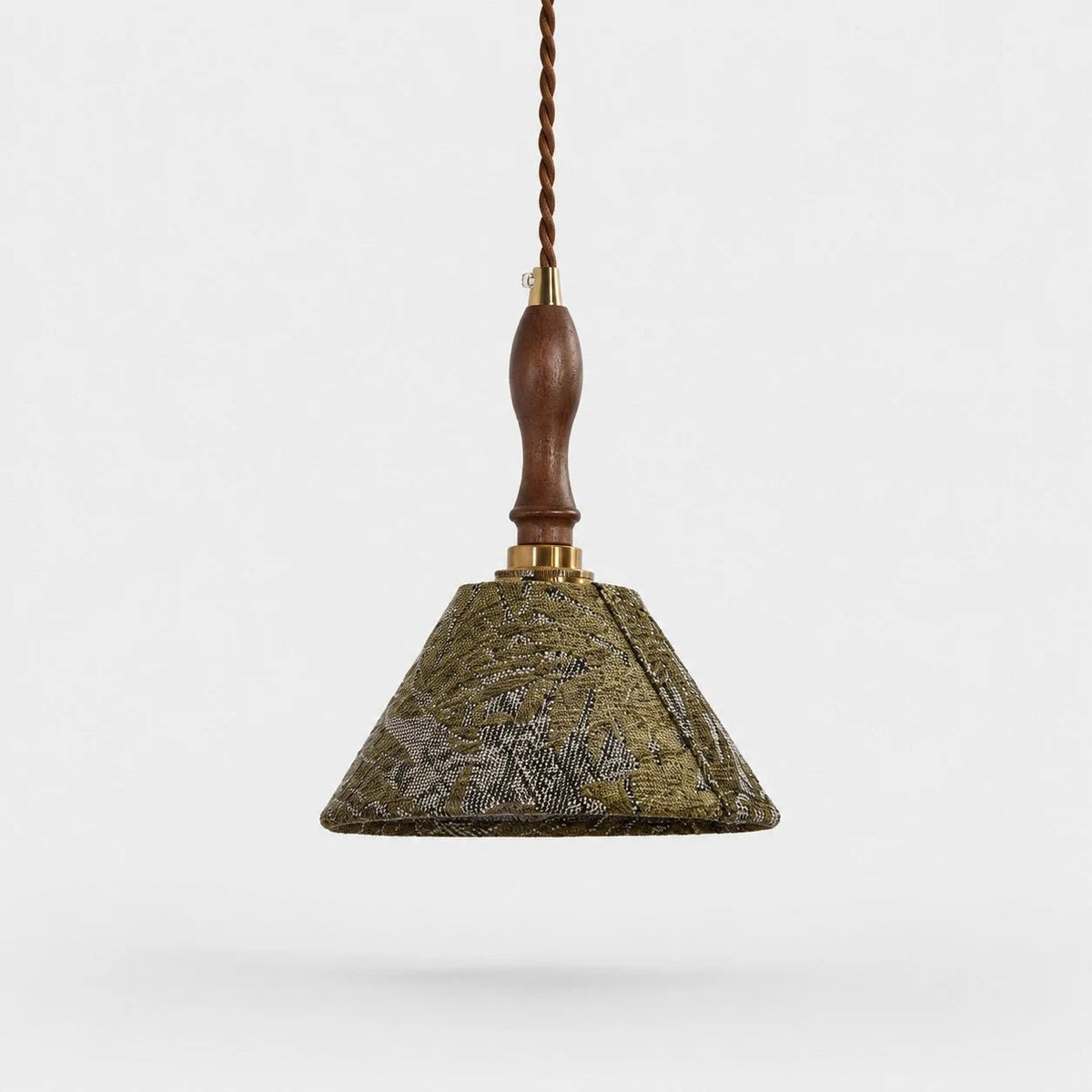 Wabi-sabi-pendellampe i stof | Souliia
