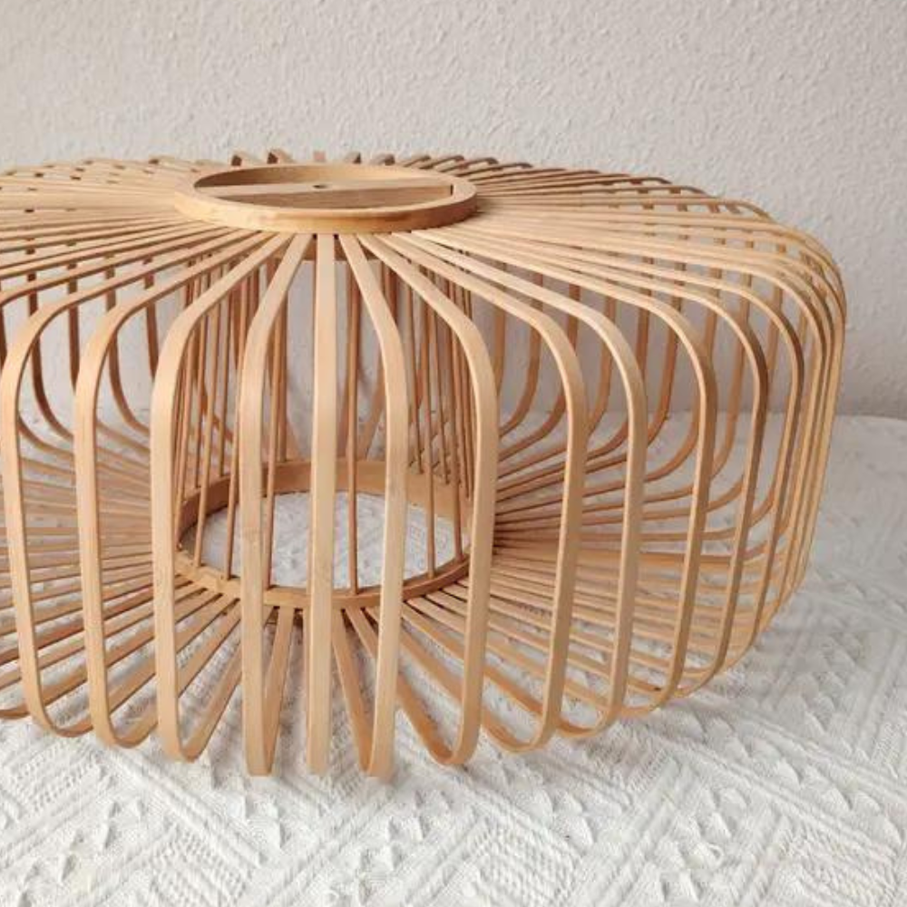Die Solar-Illusion Bambus Pendelleuchte | Souliia
