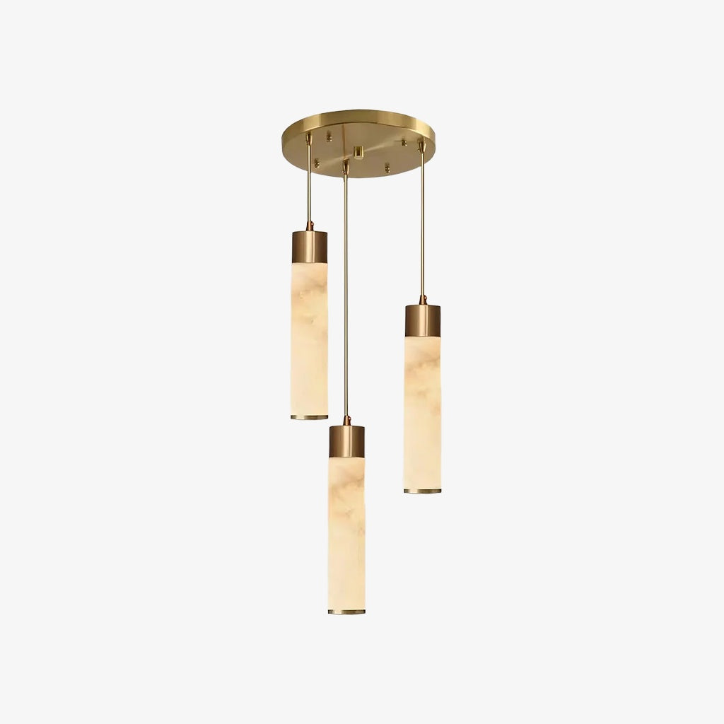 Solaryx minimalistische zylindrische Pendelleuchte – Moderne Lampe für Küche oder Esszimmer | Souliia