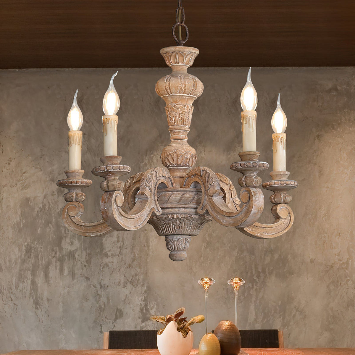 Roman Pillar Chandelier | Souliia