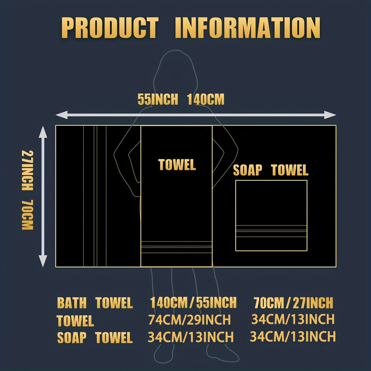 Luxebliss 8-Piece 100% Cotton Towels Set — 400 GSM Hotel-Quality Plush & Absorbent