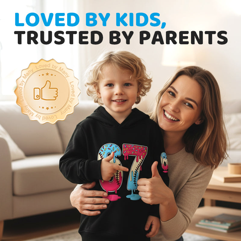 VibePulse Hoodie — Ignite Your Child’s Confidence with Unstoppable Style and Cozy Power - Souliia