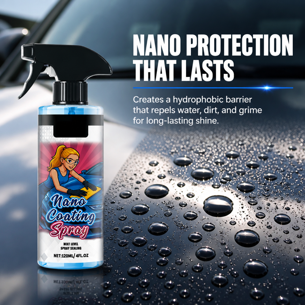 VividGlint — Spray On a Wet-Look Mirror Shine That Beads Water for Weeks - Souliia