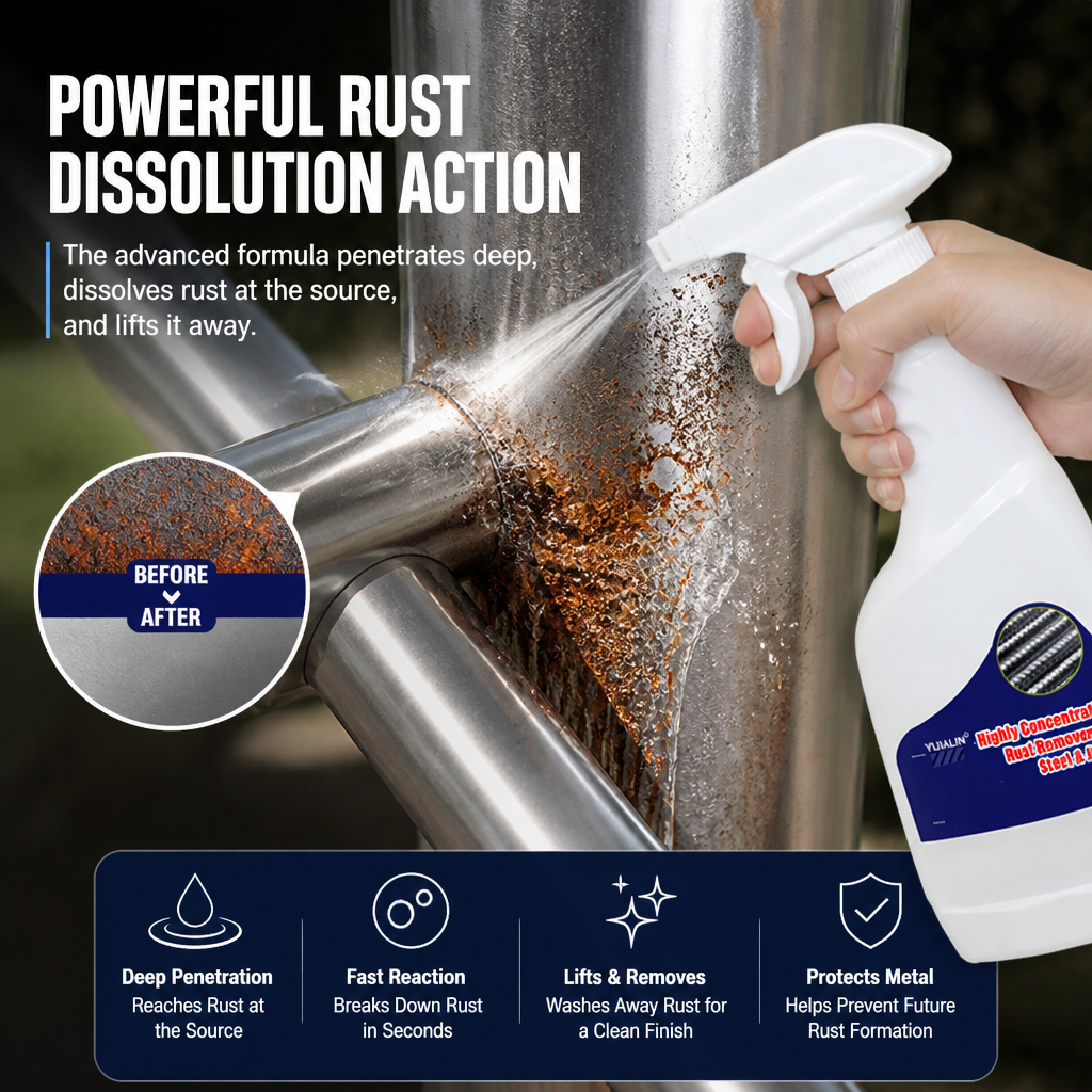 RevitaSteel — Watch Rust Disappear and Bring Your Metal Back to Life Instantly - Souliia