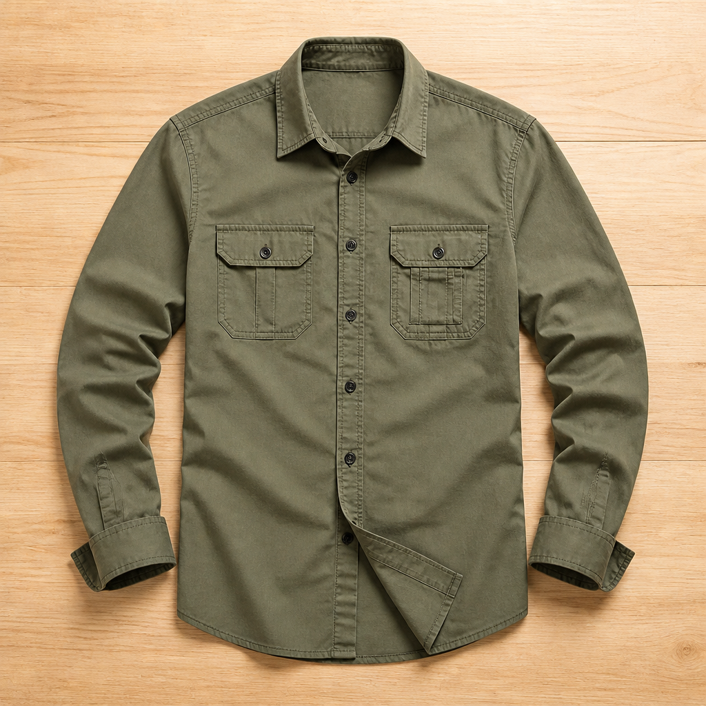 VarioLux Cotton Shirt — Unlock All-Day Cool Comfort and Unshakable Confidence - Souliia