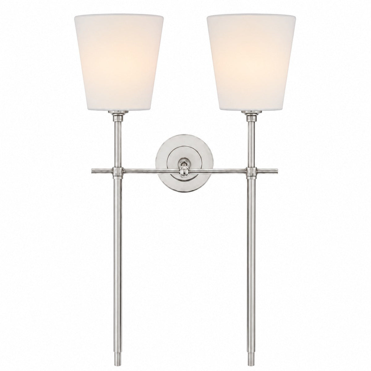 Rowan Classic Fabric Shade Wall Sconce Elegant Style - Bedroom Bedside Lighting | Souliia