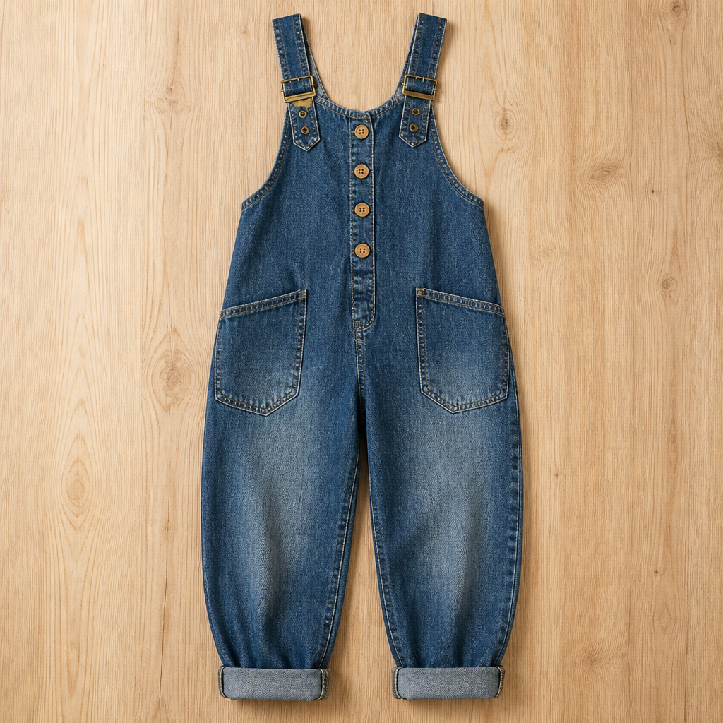 VelaSway Casual Denim Jumpsuit — Embrace All-Day Freedom with Flattering, Effortless Style - Souliia