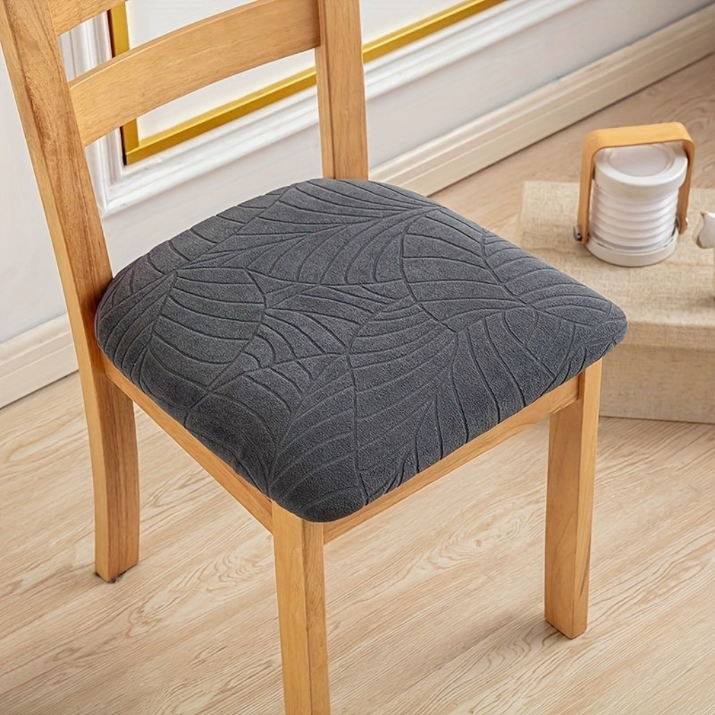Jacqurenew Stretchable Chair Covers — Secure Elastic Fit, Universal Shape