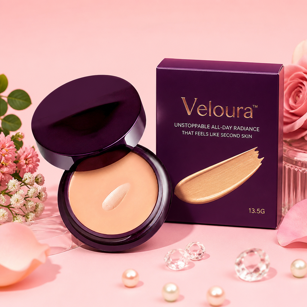 Veloura — Melt In Flawless, Skin-Loving Coverage That Won't Crease for 12 Hours - Souliia