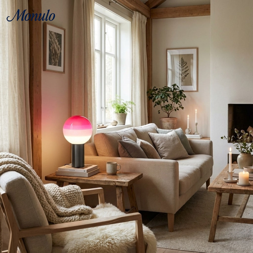 Tintelle Zeitgenössische skulpturale Tischlampe – Ideal für Wohnzimmer und Büro | Souliia