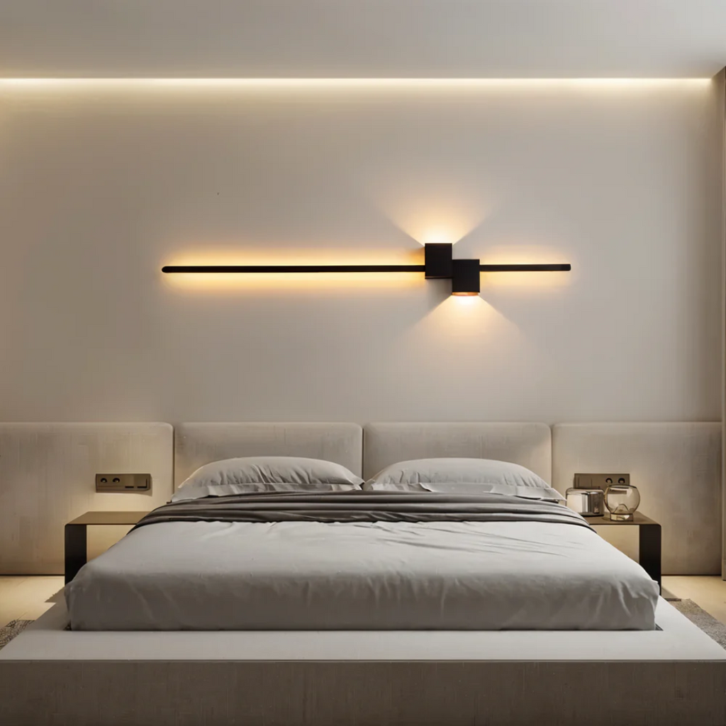 LumiNova Minimalist LED Wall Light — Clean Contemporary Silhouette