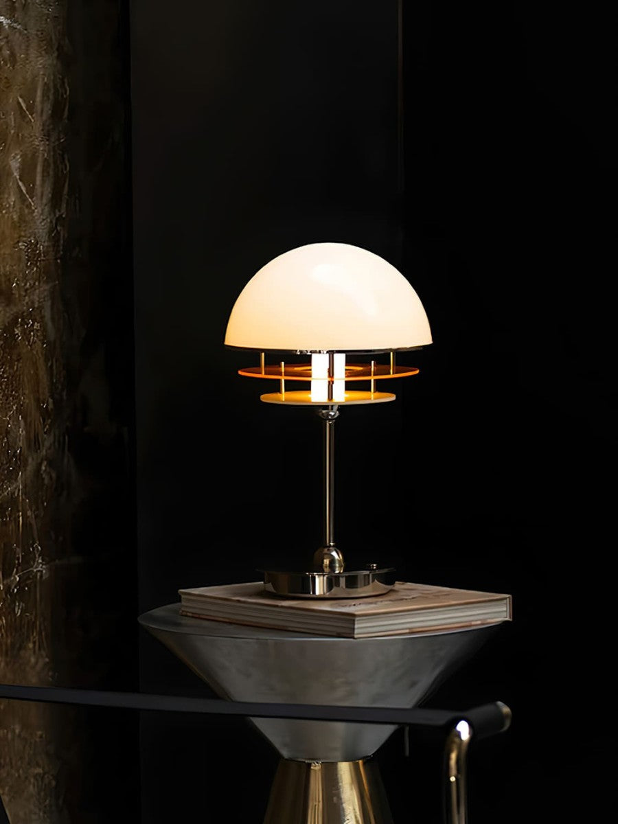 Sunset Bauhaus Vintage Stil Acryl Sonnenuntergang Tischlampe - AFTERGLOW S2 | Souliia