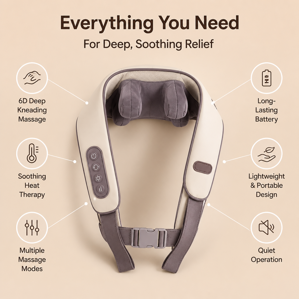SensaRelief — Feel Instant, Deep Relief That Frees You From Neck & Shoulder Pain - Souliia