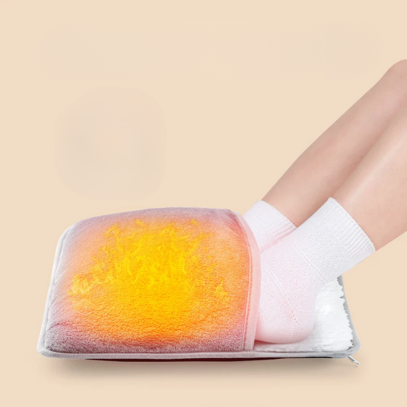 Coussin chauffant USB pour garder les pieds au chaud confortablement et en continu - Souliia