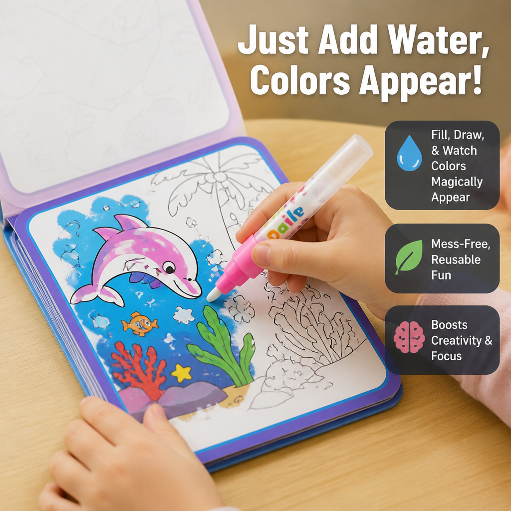 VividSplash — Keep Little Hands Busy and Learning With Just Water - Souliia