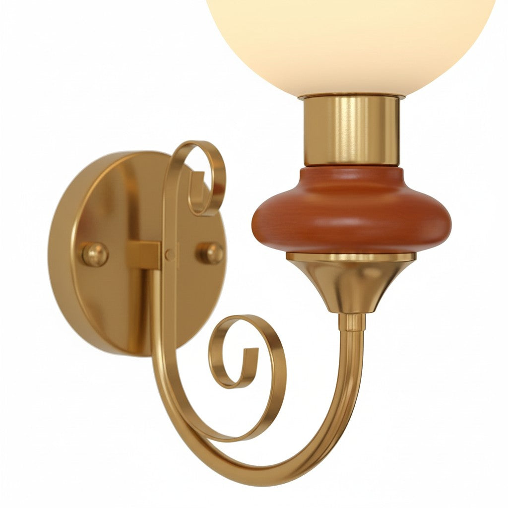 Radiara sculptural vertical metal wall lamp – modern sculptural wall sconce for living room and hallway | Souliia