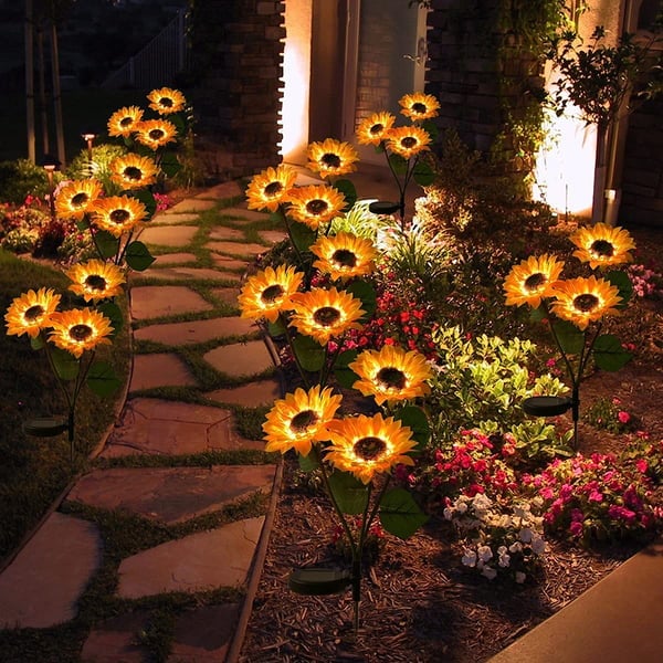 RamaraSun Girasoli solari — Illumina le tue notti con l'incanto del giardino, senza sforzo - Souliia