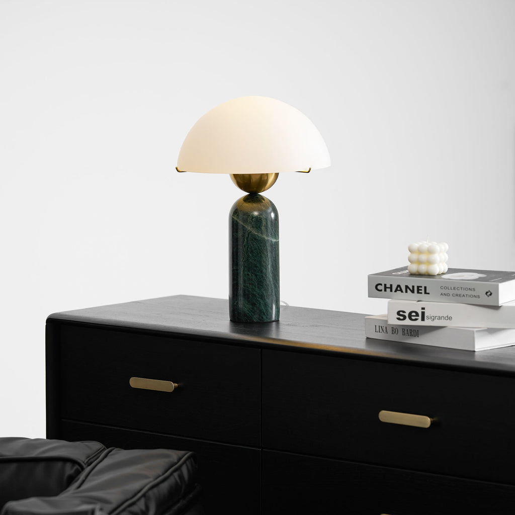 Peono Alabaster Table Lamp | Souliia