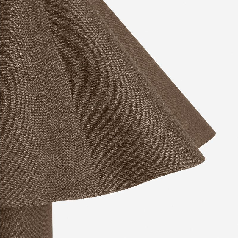 Weavara Fabric-Covered Modern Accent Table Lamp for Nightstands and Desks | Souliia