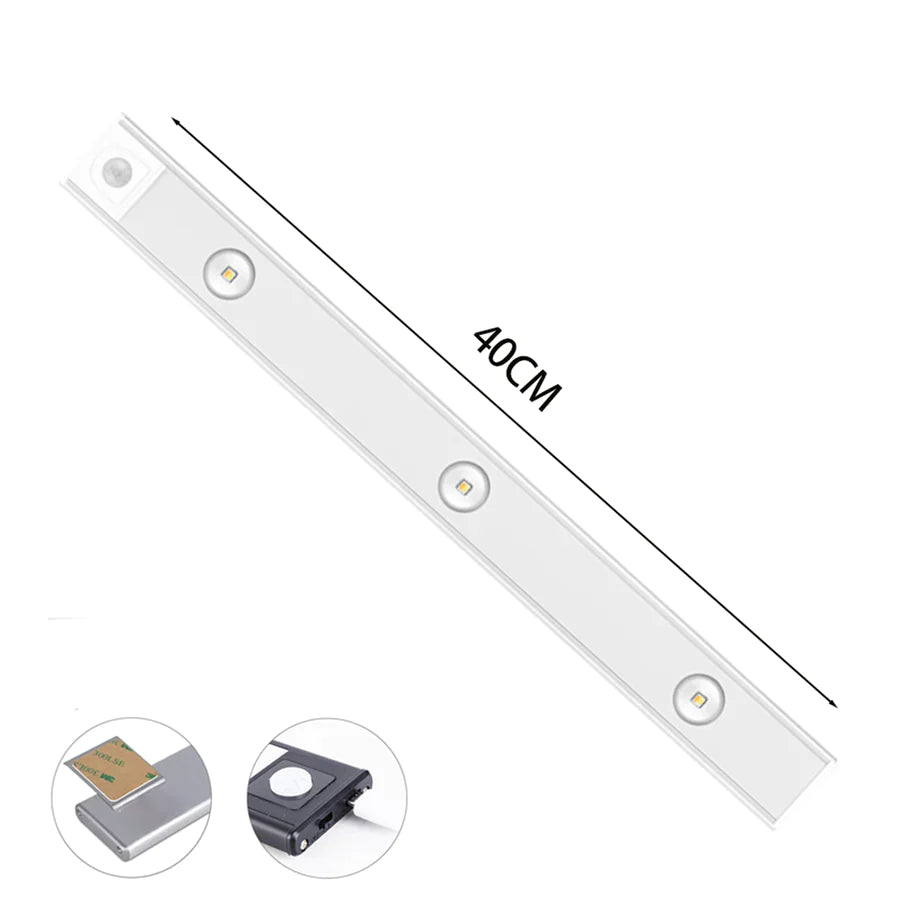 Dobíjecí LED bodové světlo pod skříňku s magnetem - Souliia