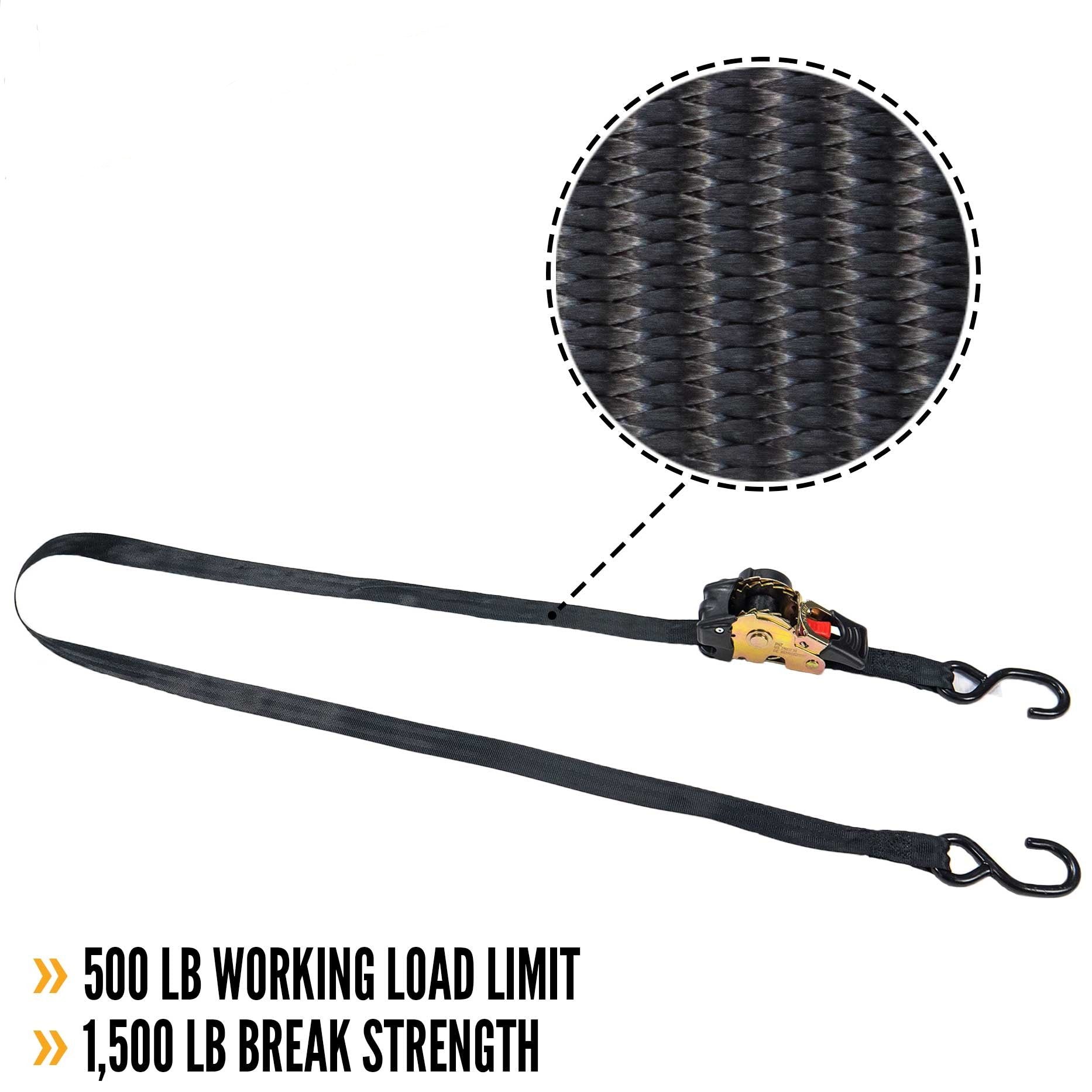 Turbo Strap - Securely and Quickly Fasten Loads Without Tangles! - Souliia