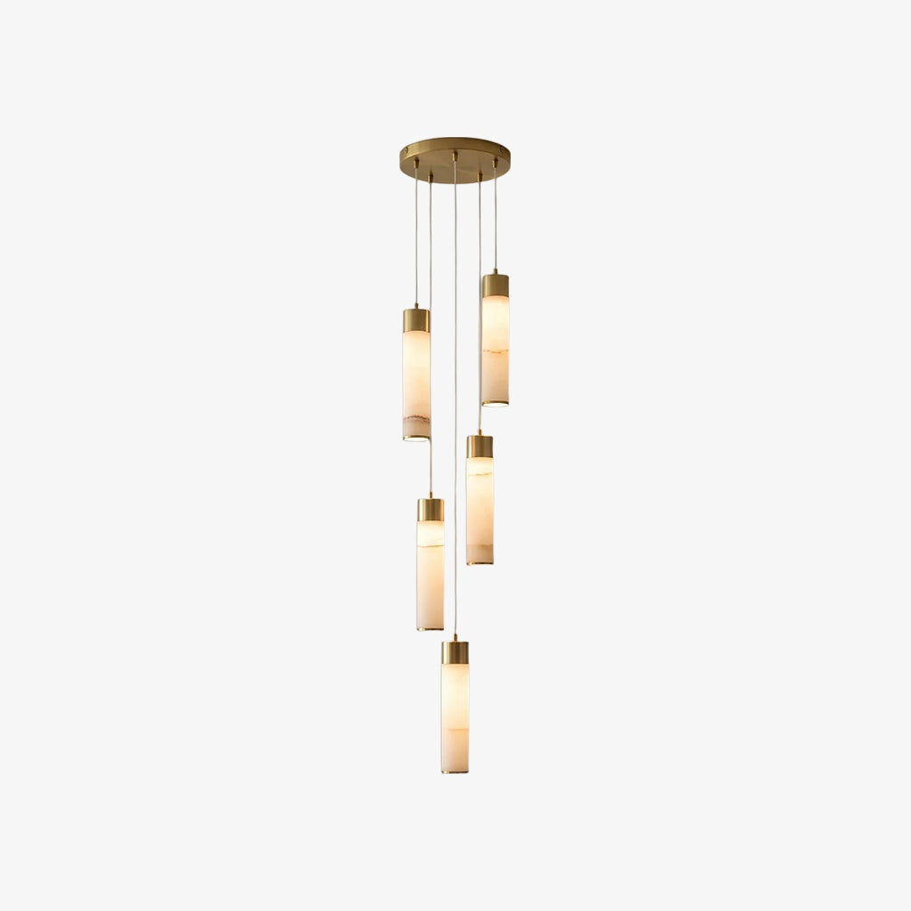 Solaryx minimalistische zylindrische Pendelleuchte – Moderne Lampe für Küche oder Esszimmer | Souliia