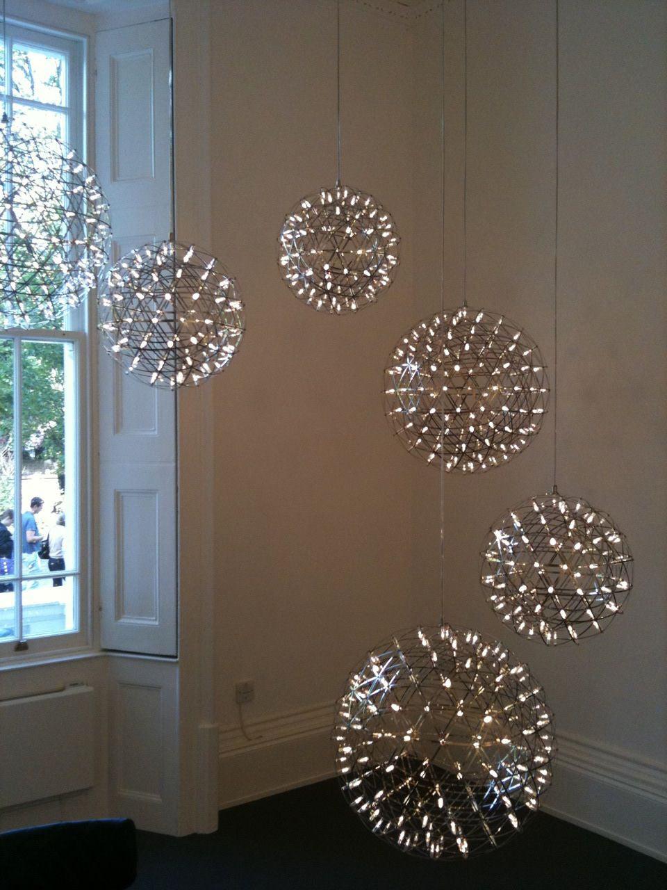 Silver Spark Ball Pendant Light | Souliia