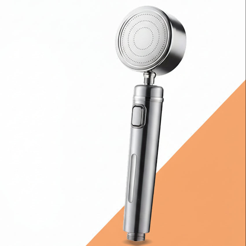 Steelrain Handheld Shower Head — Stainless Steel Construction, Powerful Spray Design