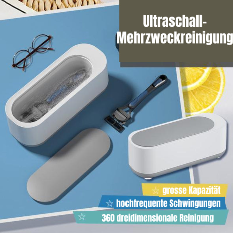 Ultrasonic Cleaner | 360° Thorough Cleaning | For Glasses & Jewelry | Portable | SonicPure - Souliia