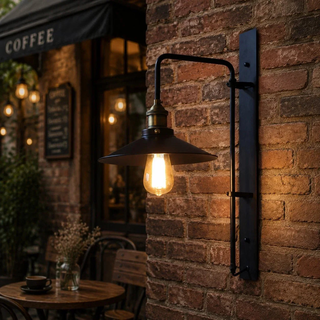 Solenvo Dark Bronze Outdoor Wall Lamp | Souliia