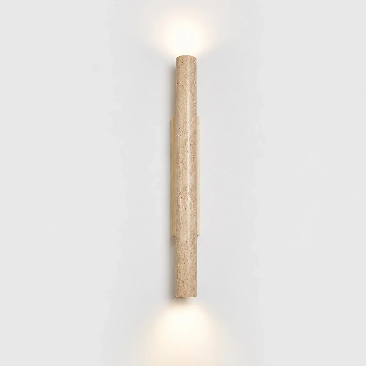 Stone Linear Wall Sconce, Up Down Wall Light for Hallway, Vanity, Bedroom and Stairway | Souliia