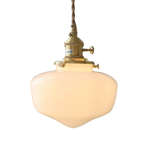 Radiant Lantern Retro Glass Pendant Light | Souliia