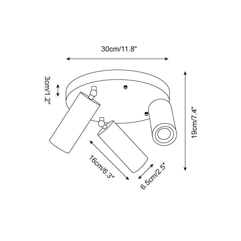 Lampada da soffitto Myrtle | Souliia