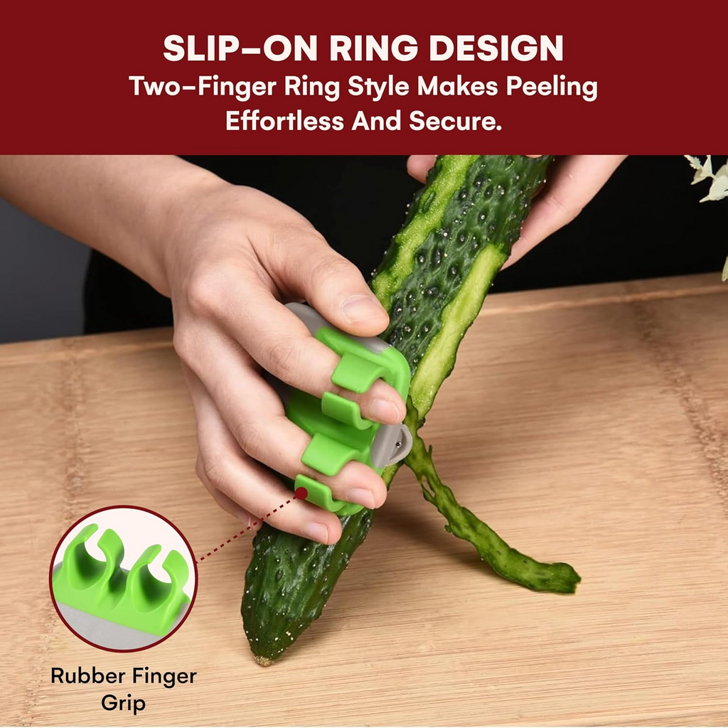 Safe Grip Peeler for Worry-Free Kitchen Moments - Souliia