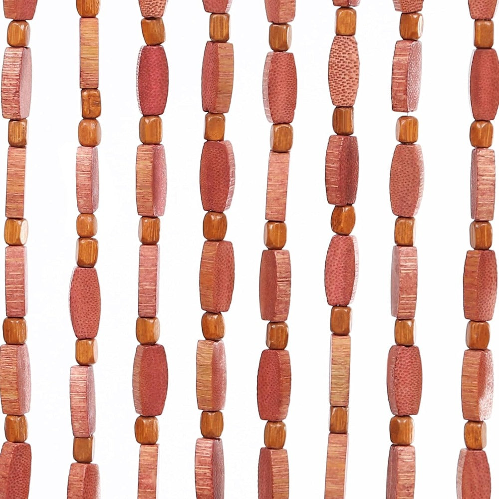 Pearl Bamboo Bead Curtain — Lightweight Natural Bead Divider