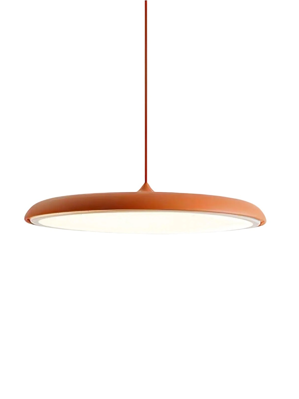 Macaron Pendelleuchte – Schlanke Metall-Saucer-Leuchte | Souliia