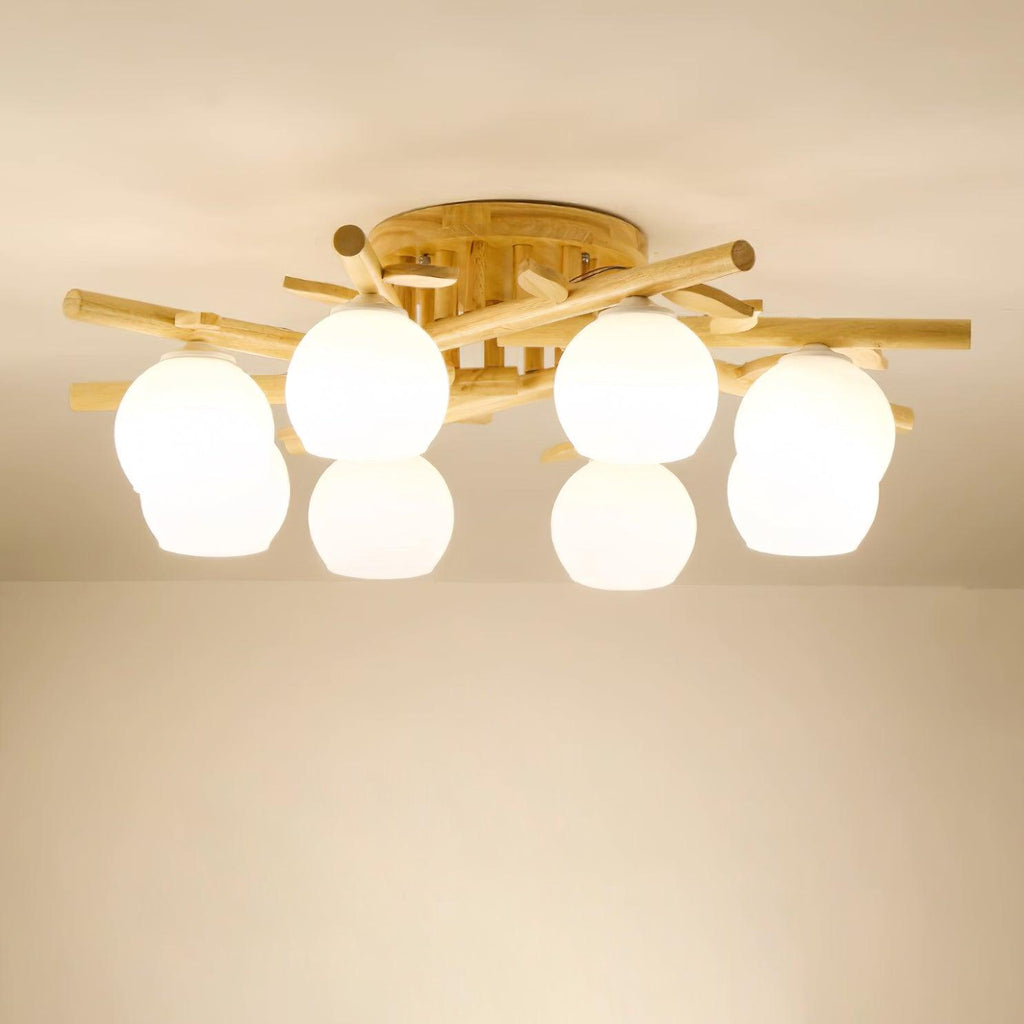 Tinsley Holz Deckenleuchte | Souliia
