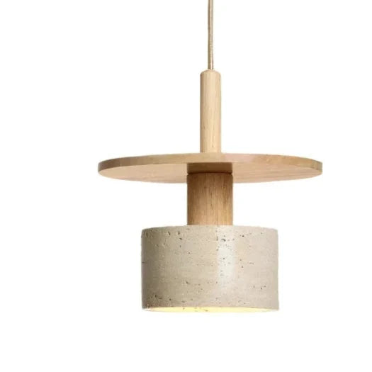 Travertine Vintage Retro Style Pendant Light | Souliia
