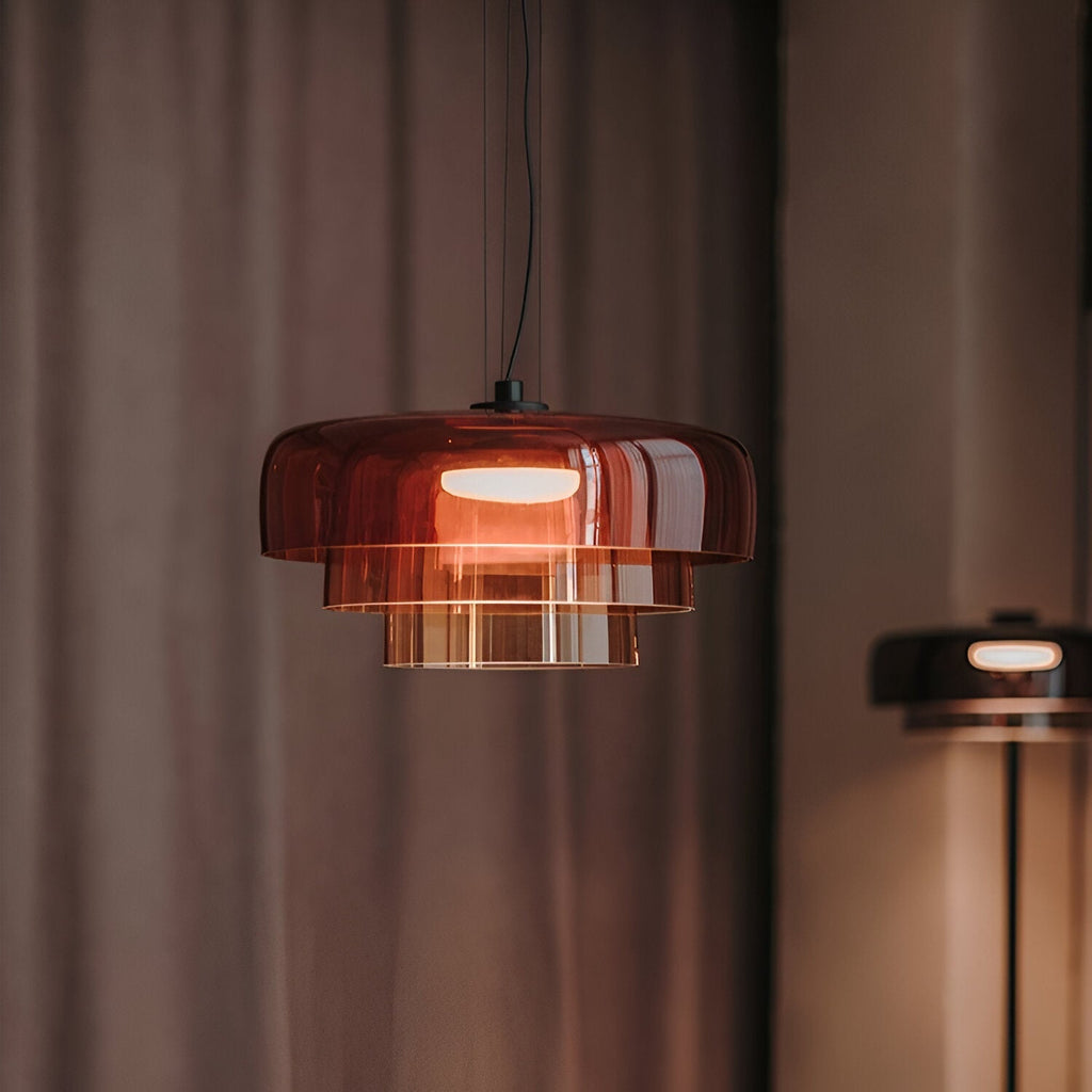 Lampada a sospensione in vetro Nordic Celestial | Souliia